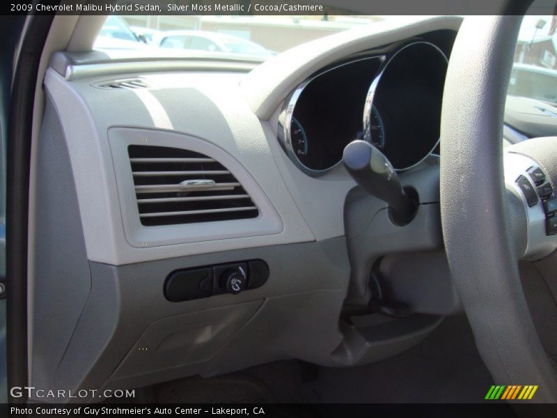 Silver Moss Metallic / Cocoa/Cashmere 2009 Chevrolet Malibu Hybrid Sedan
