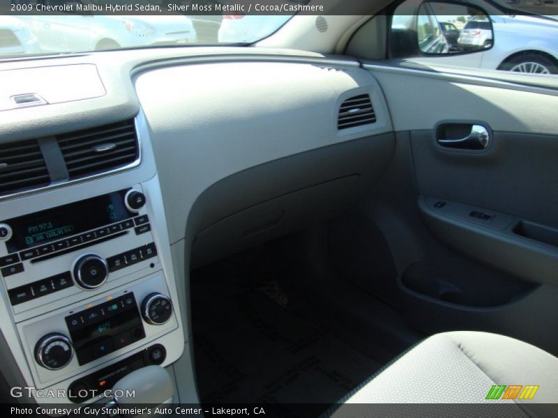Silver Moss Metallic / Cocoa/Cashmere 2009 Chevrolet Malibu Hybrid Sedan
