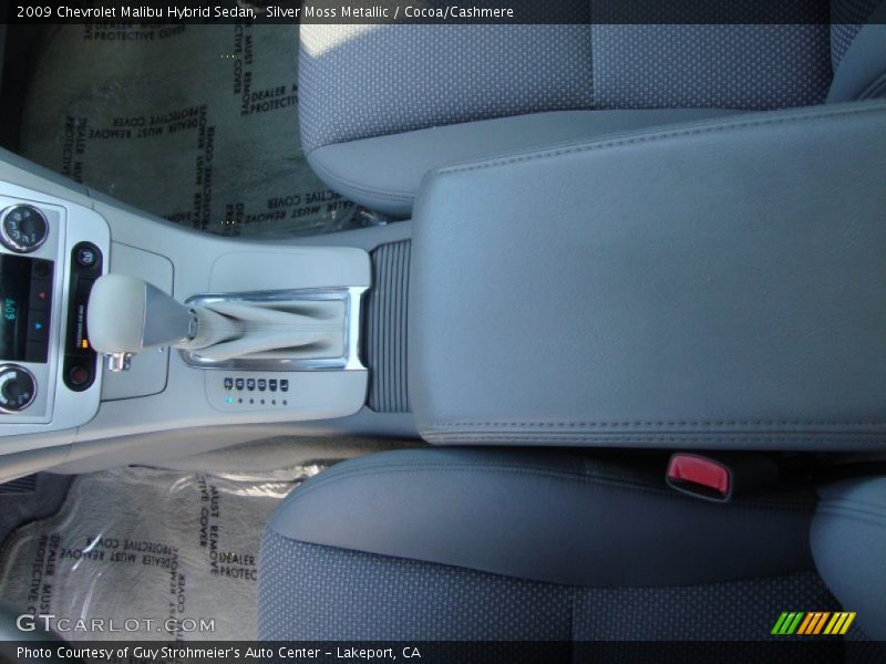Silver Moss Metallic / Cocoa/Cashmere 2009 Chevrolet Malibu Hybrid Sedan