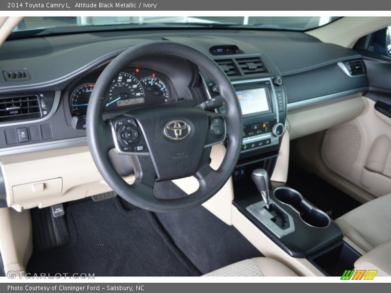 Attitude Black Metallic / Ivory 2014 Toyota Camry L