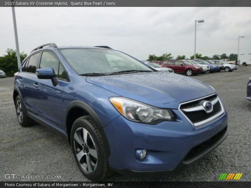 Quartz Blue Pearl / Ivory 2015 Subaru XV Crosstrek Hybrid