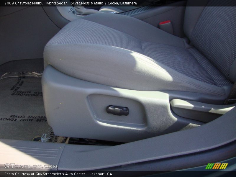Silver Moss Metallic / Cocoa/Cashmere 2009 Chevrolet Malibu Hybrid Sedan