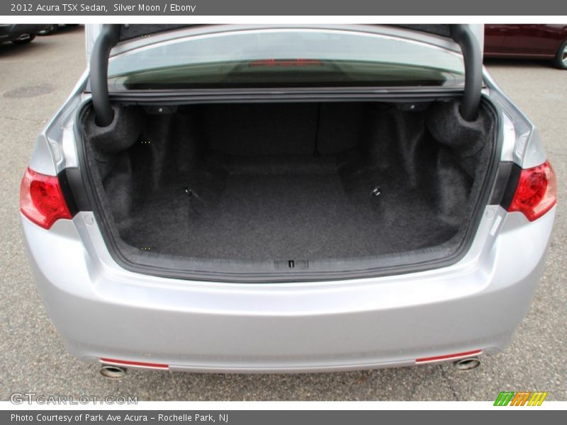 Silver Moon / Ebony 2012 Acura TSX Sedan