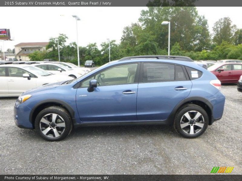 Quartz Blue Pearl / Ivory 2015 Subaru XV Crosstrek Hybrid