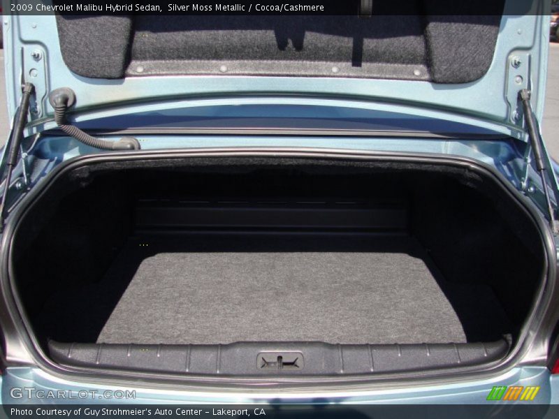 Silver Moss Metallic / Cocoa/Cashmere 2009 Chevrolet Malibu Hybrid Sedan