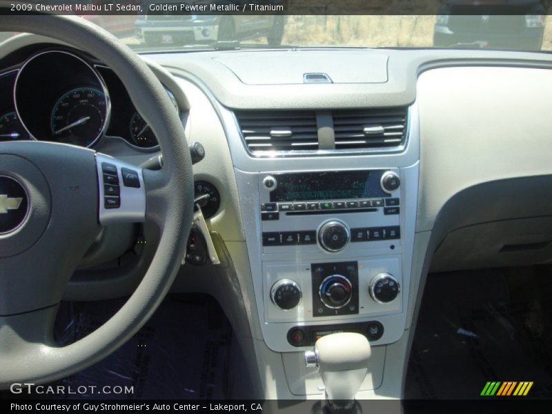 Golden Pewter Metallic / Titanium 2009 Chevrolet Malibu LT Sedan