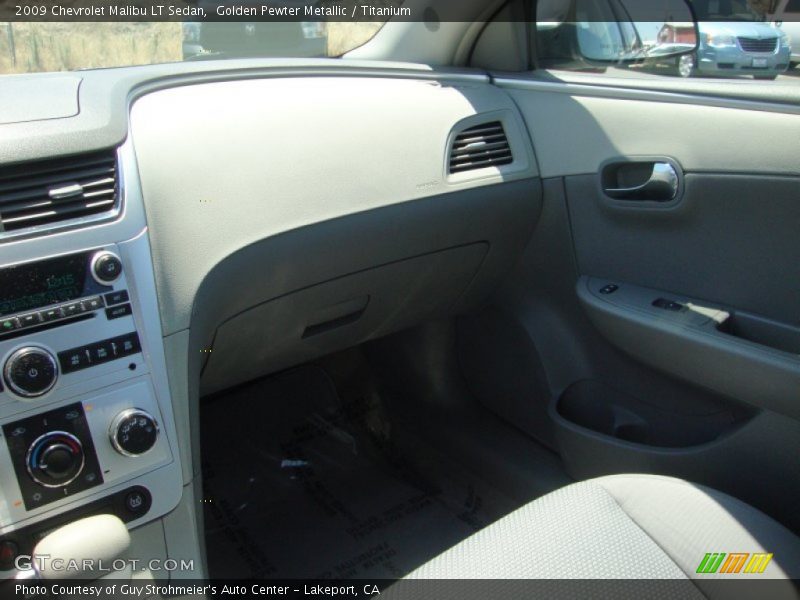 Golden Pewter Metallic / Titanium 2009 Chevrolet Malibu LT Sedan