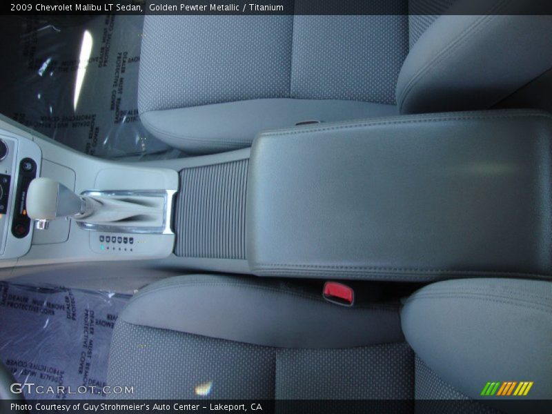 Golden Pewter Metallic / Titanium 2009 Chevrolet Malibu LT Sedan
