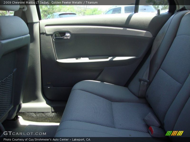 Golden Pewter Metallic / Titanium 2009 Chevrolet Malibu LT Sedan