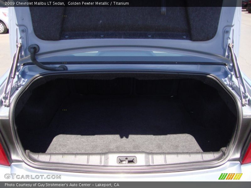 Golden Pewter Metallic / Titanium 2009 Chevrolet Malibu LT Sedan