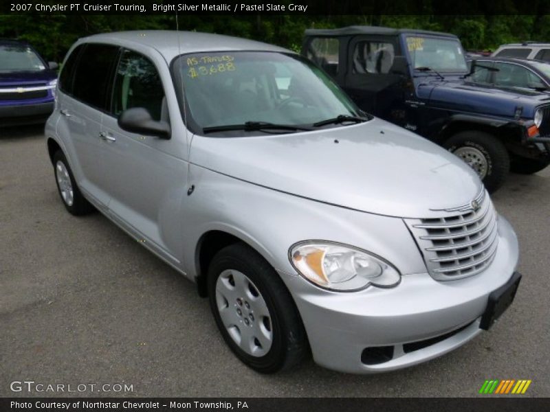 Bright Silver Metallic / Pastel Slate Gray 2007 Chrysler PT Cruiser Touring