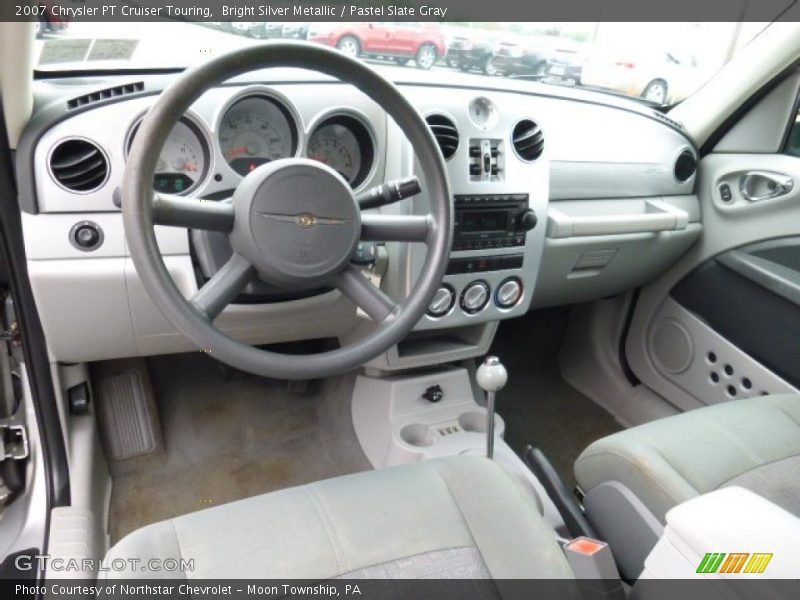 Bright Silver Metallic / Pastel Slate Gray 2007 Chrysler PT Cruiser Touring