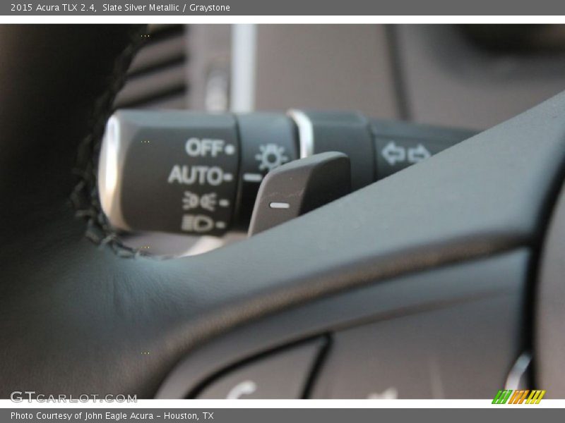 Slate Silver Metallic / Graystone 2015 Acura TLX 2.4
