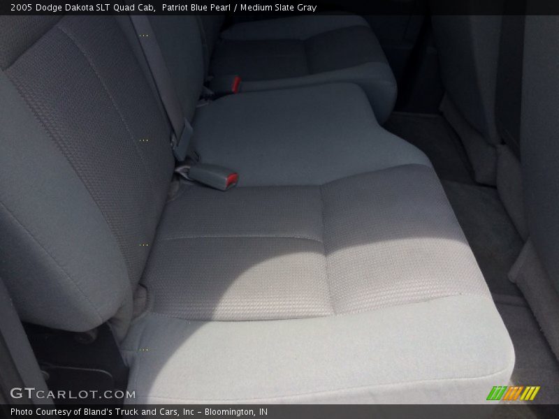 Patriot Blue Pearl / Medium Slate Gray 2005 Dodge Dakota SLT Quad Cab