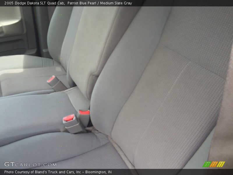 Patriot Blue Pearl / Medium Slate Gray 2005 Dodge Dakota SLT Quad Cab