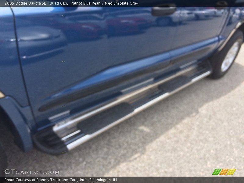 Patriot Blue Pearl / Medium Slate Gray 2005 Dodge Dakota SLT Quad Cab