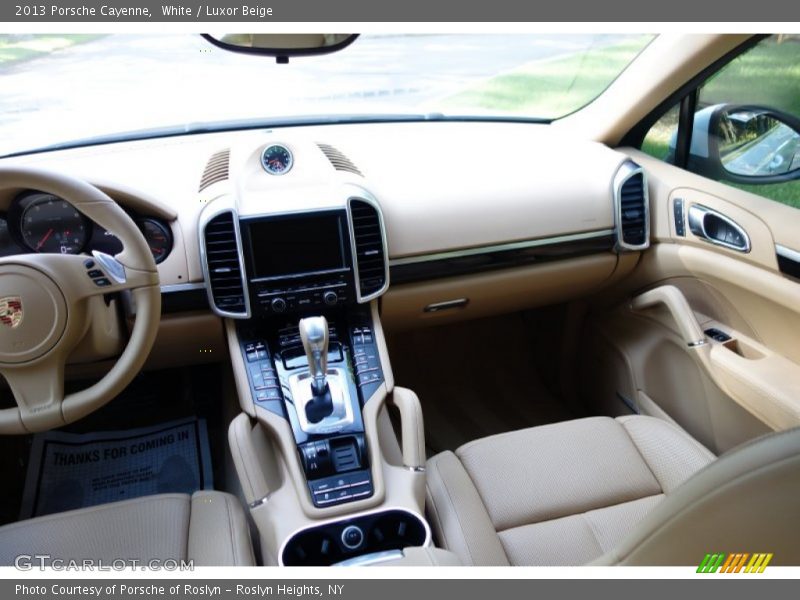 White / Luxor Beige 2013 Porsche Cayenne