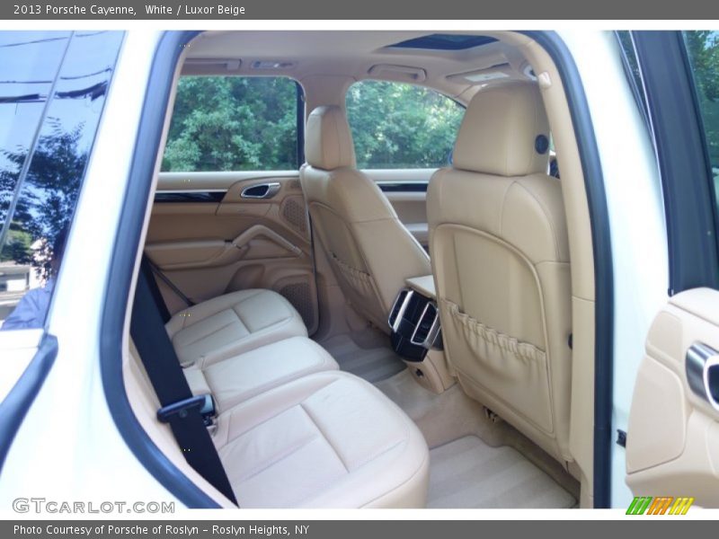 White / Luxor Beige 2013 Porsche Cayenne
