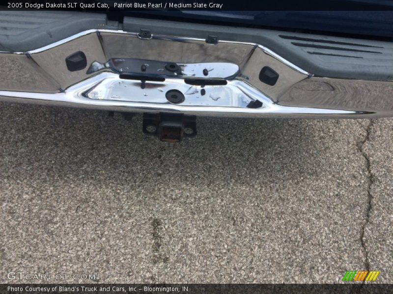 Patriot Blue Pearl / Medium Slate Gray 2005 Dodge Dakota SLT Quad Cab