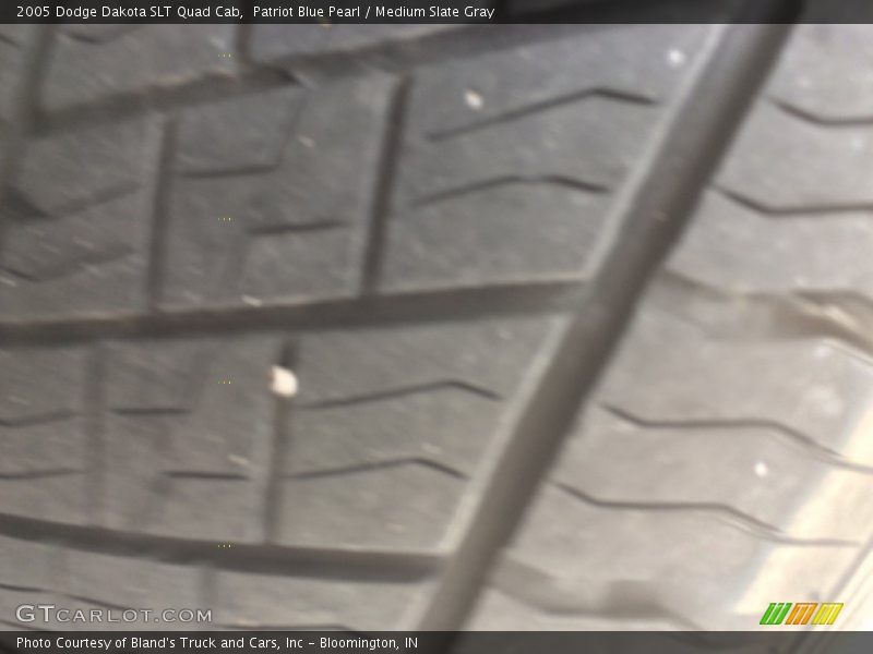 Patriot Blue Pearl / Medium Slate Gray 2005 Dodge Dakota SLT Quad Cab