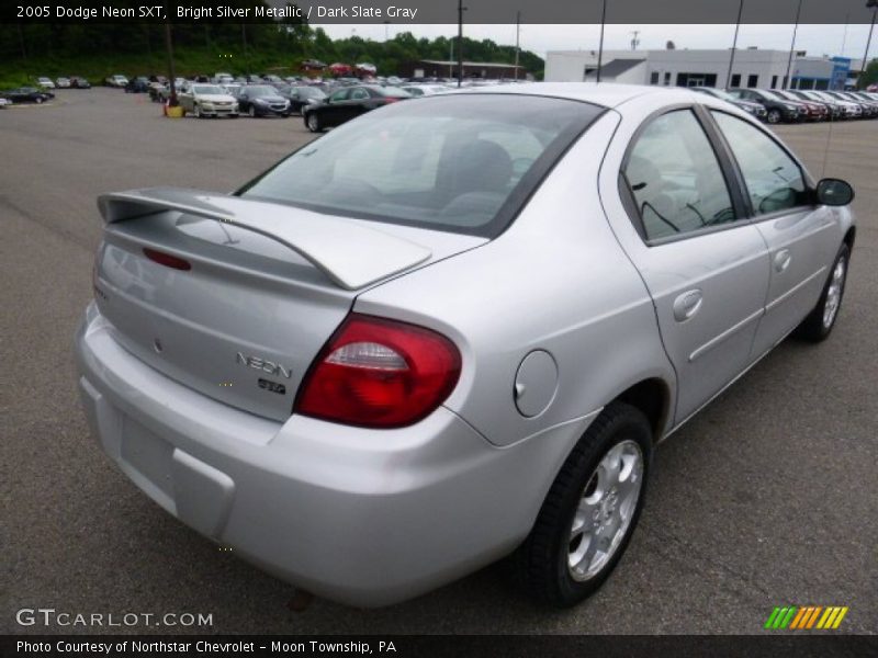 Bright Silver Metallic / Dark Slate Gray 2005 Dodge Neon SXT