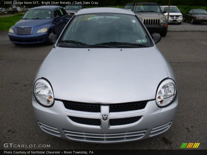 Bright Silver Metallic / Dark Slate Gray 2005 Dodge Neon SXT