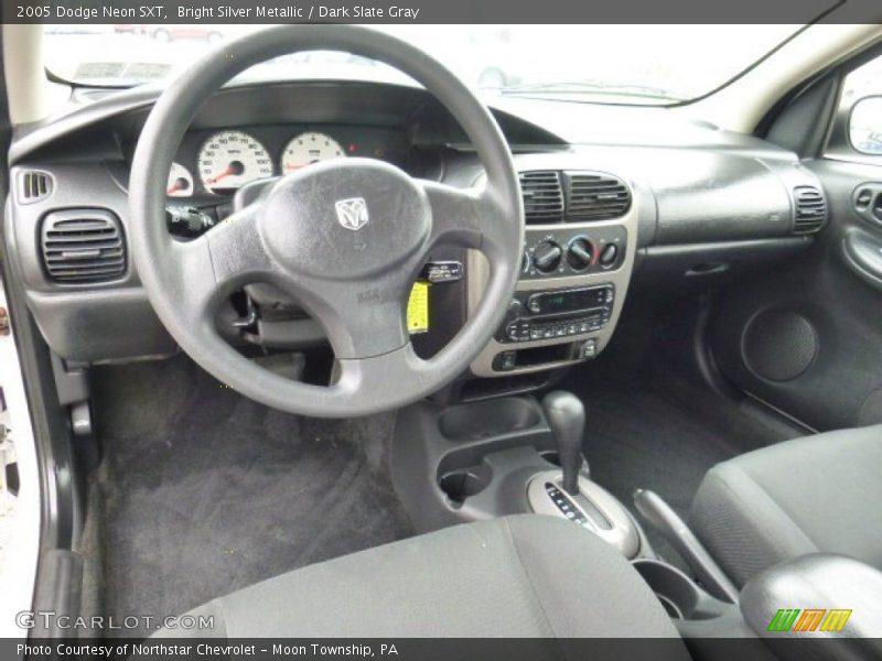 Bright Silver Metallic / Dark Slate Gray 2005 Dodge Neon SXT