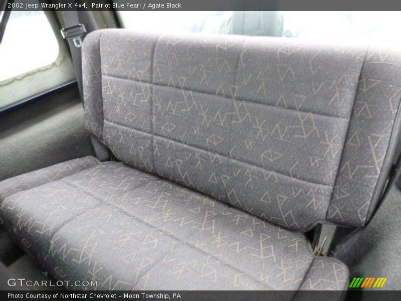 Patriot Blue Pearl / Agate Black 2002 Jeep Wrangler X 4x4