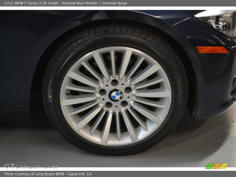 Imperial Blue Metallic / Venetian Beige 2012 BMW 3 Series 328i Sedan