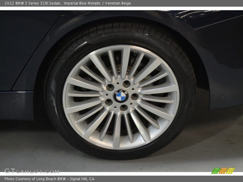 Imperial Blue Metallic / Venetian Beige 2012 BMW 3 Series 328i Sedan