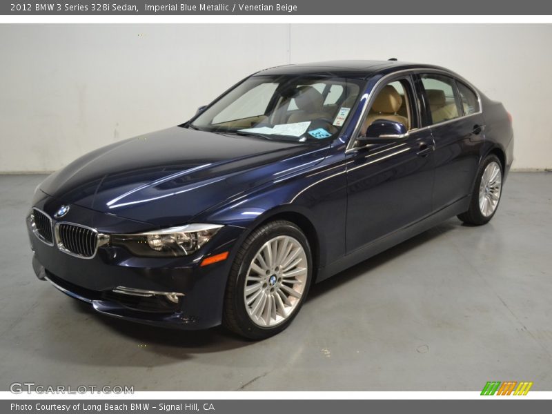 Front 3/4 View of 2012 3 Series 328i Sedan