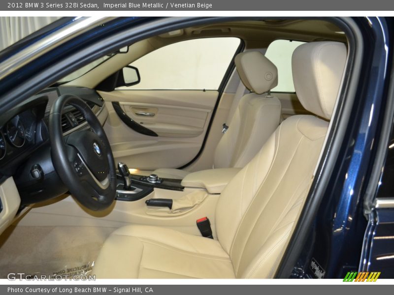 Imperial Blue Metallic / Venetian Beige 2012 BMW 3 Series 328i Sedan