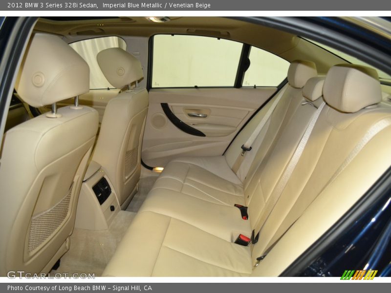Imperial Blue Metallic / Venetian Beige 2012 BMW 3 Series 328i Sedan