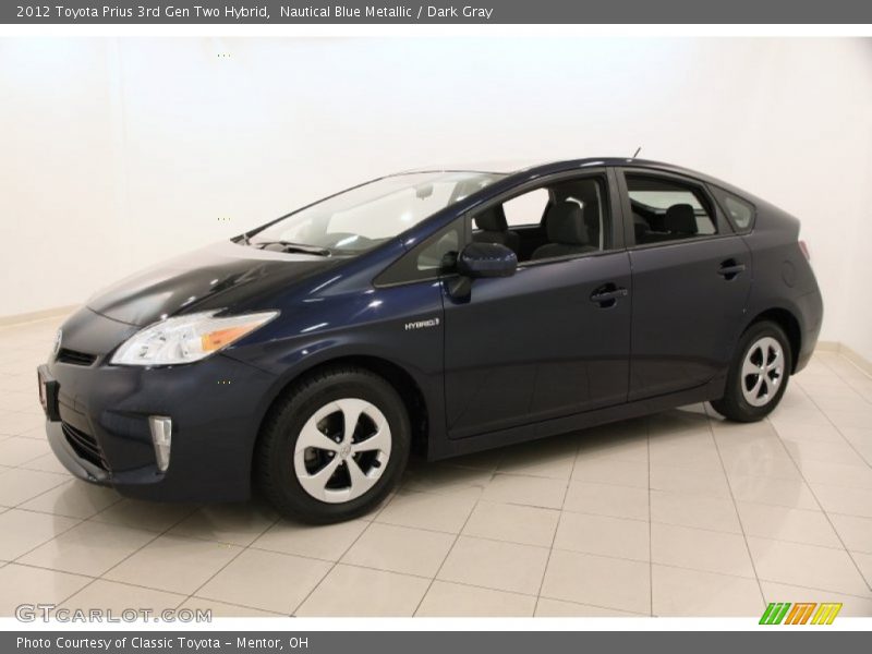 Front 3/4 View of 2012 Prius 3rd Gen Two Hybrid