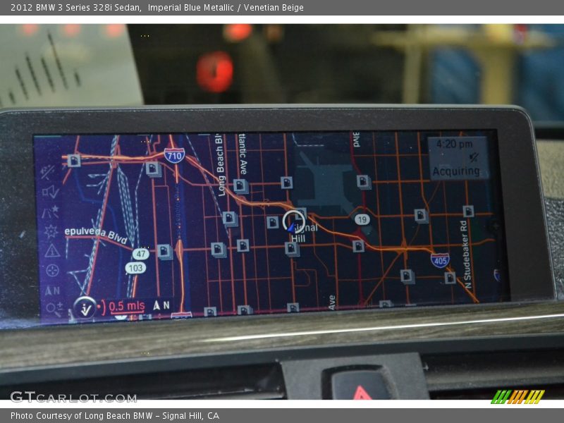 Imperial Blue Metallic / Venetian Beige 2012 BMW 3 Series 328i Sedan