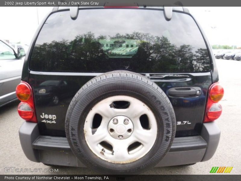 Black / Dark Slate Gray 2002 Jeep Liberty Sport 4x4