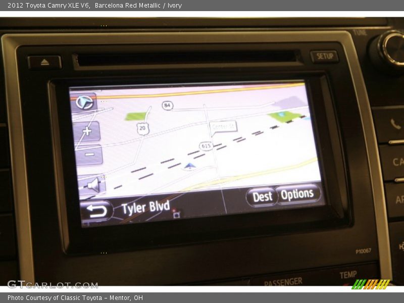 Barcelona Red Metallic / Ivory 2012 Toyota Camry XLE V6