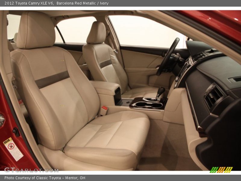 Barcelona Red Metallic / Ivory 2012 Toyota Camry XLE V6