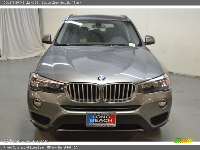 Space Grey Metallic / Black 2016 BMW X3 sDrive28i