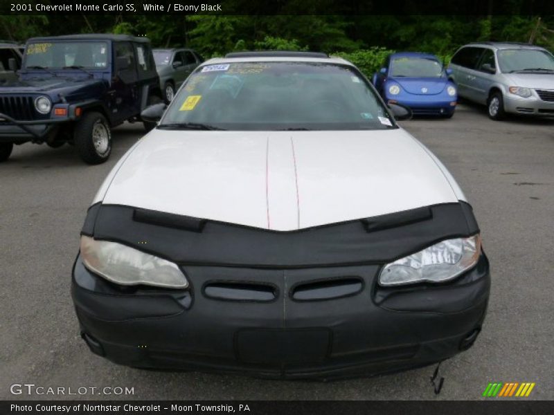 White / Ebony Black 2001 Chevrolet Monte Carlo SS