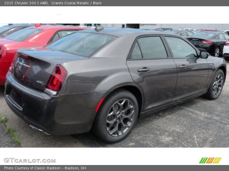 Granite Crystal Metallic / Black 2015 Chrysler 300 S AWD