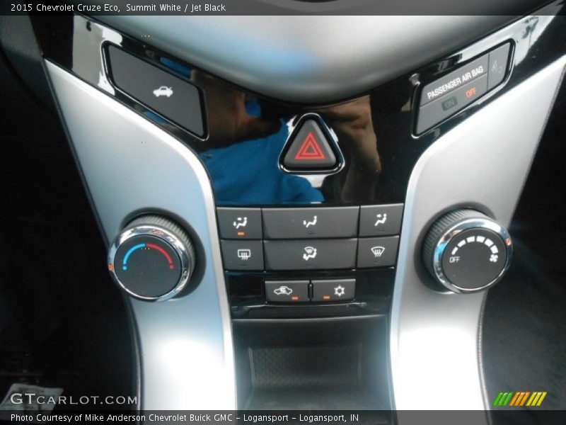 Controls of 2015 Cruze Eco