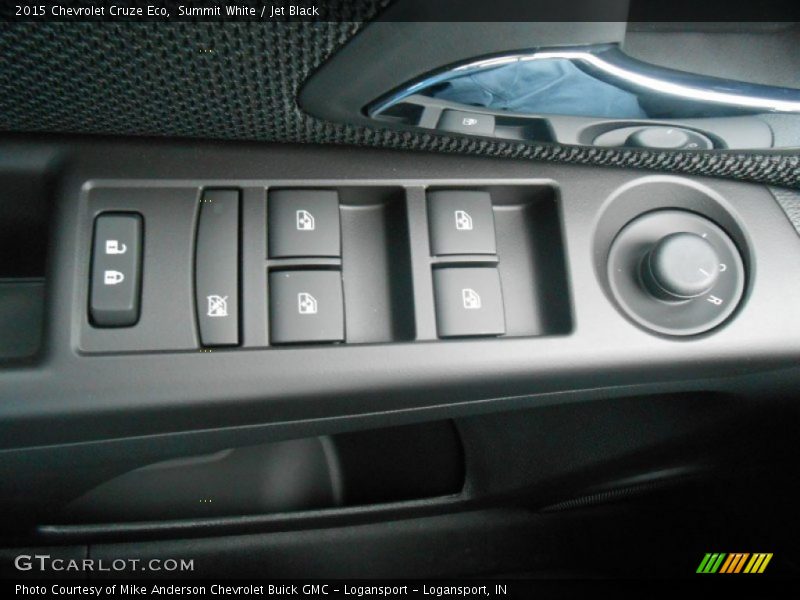 Summit White / Jet Black 2015 Chevrolet Cruze Eco
