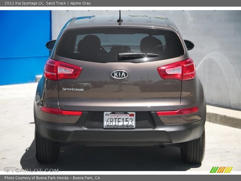 Sand Track / Alpine Gray 2011 Kia Sportage LX
