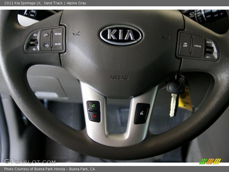 Sand Track / Alpine Gray 2011 Kia Sportage LX