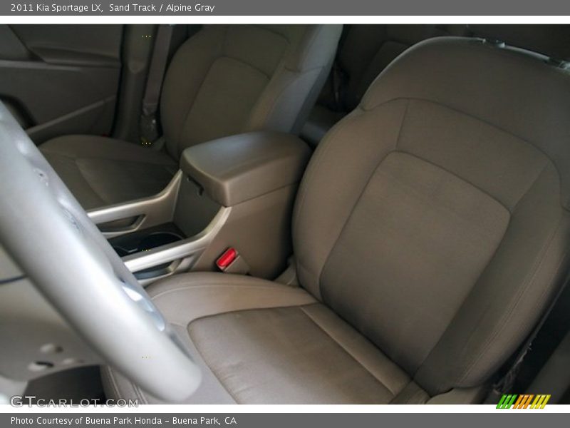 Sand Track / Alpine Gray 2011 Kia Sportage LX