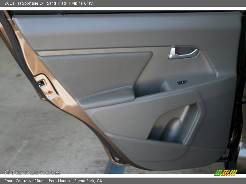 Sand Track / Alpine Gray 2011 Kia Sportage LX
