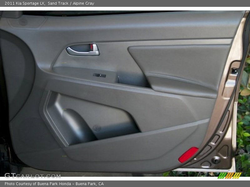 Sand Track / Alpine Gray 2011 Kia Sportage LX