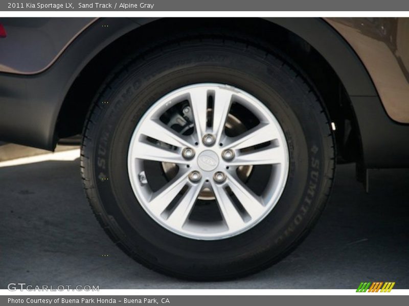 Sand Track / Alpine Gray 2011 Kia Sportage LX