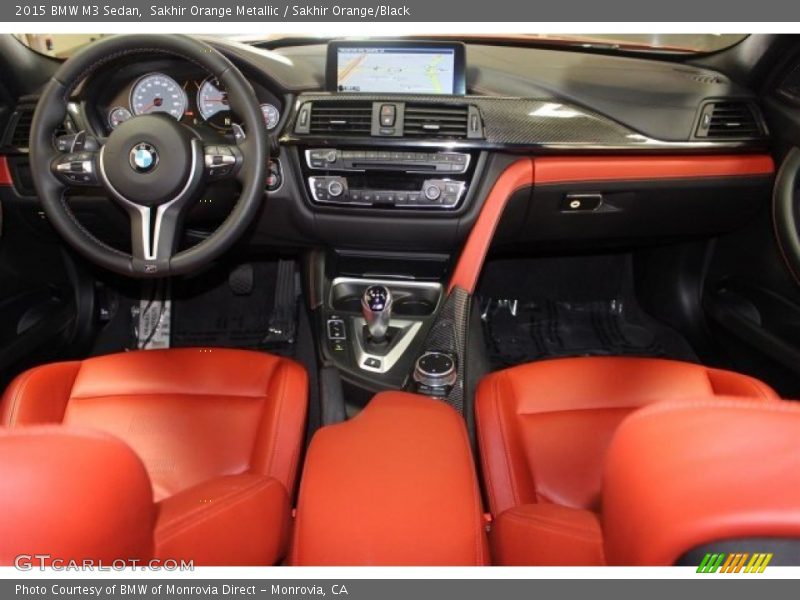 Front Seat of 2015 M3 Sedan